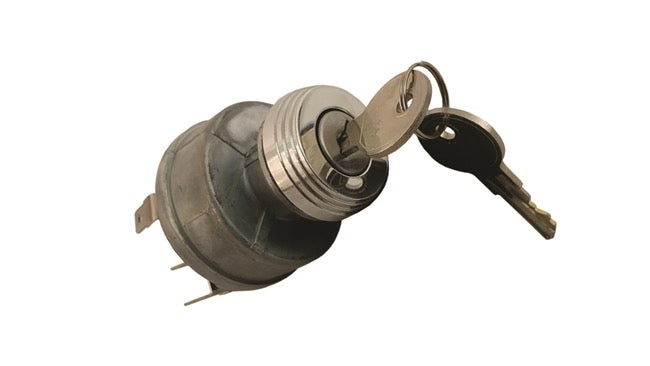 KEYED IGNITION SWITCH ART DECO STYLE POLISHED