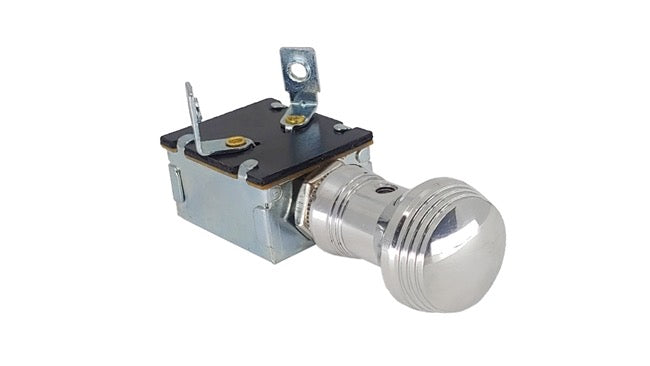 ON/OFF SWITCH ART DECO STYLE POLISHED