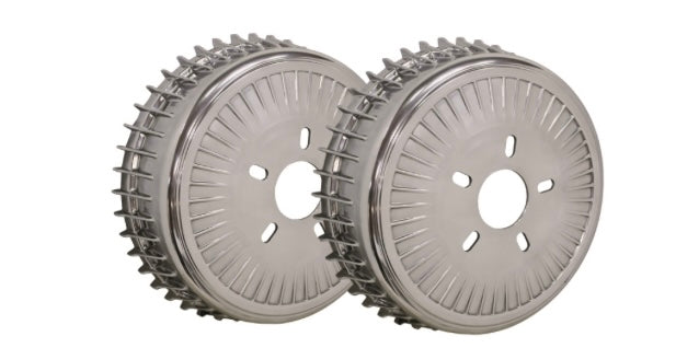 BUICK STYLE HOTROD FRONT DISC BRAKES KIT POLISHED