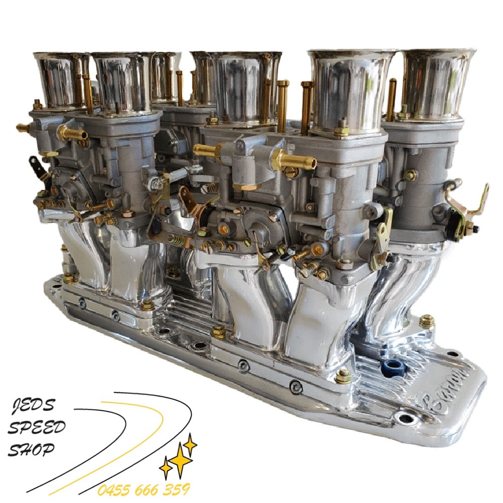 BARON RACING FLATHEAD WEBER MANIFOLD