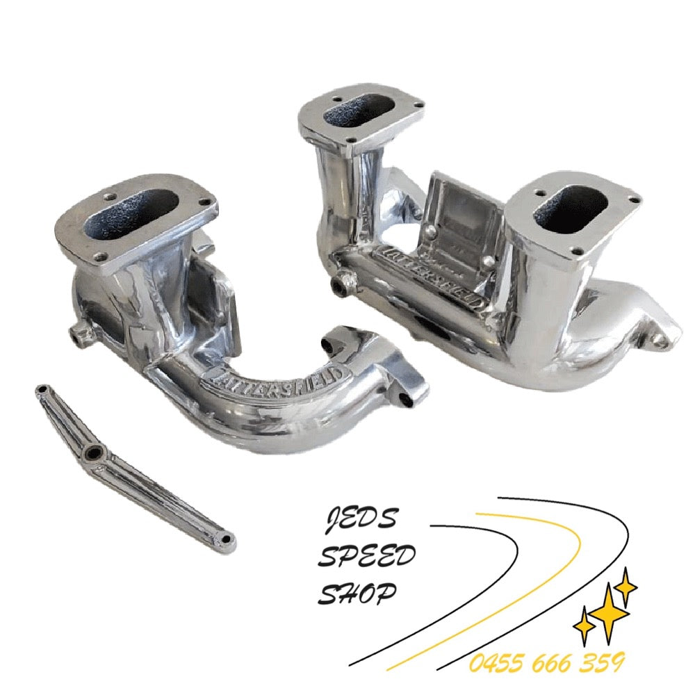 TATTERSFEILD TWIN 2X2 4 BANGER MANIFOLD (POLISHED)