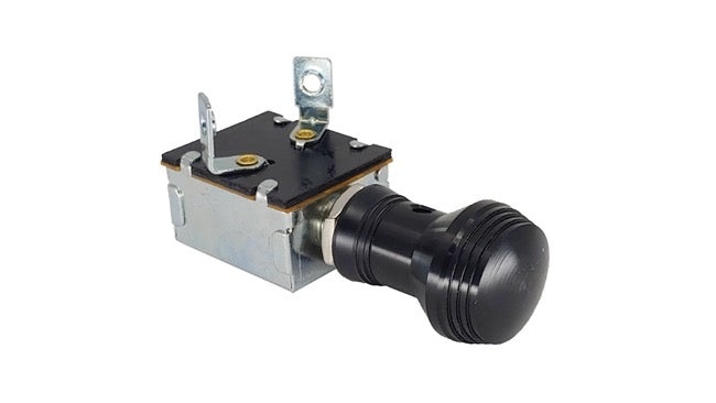 ON/OFF SWITCH ART DECO STYLE BLACK