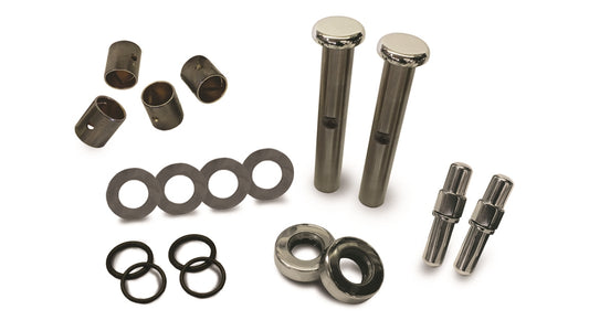 GT2 1937-1941 FORD KING PIN KIT STAINLESS STEEL POLISHED